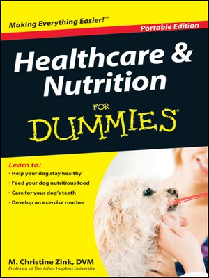cover image of Healthcare and Nutrition For Dummies